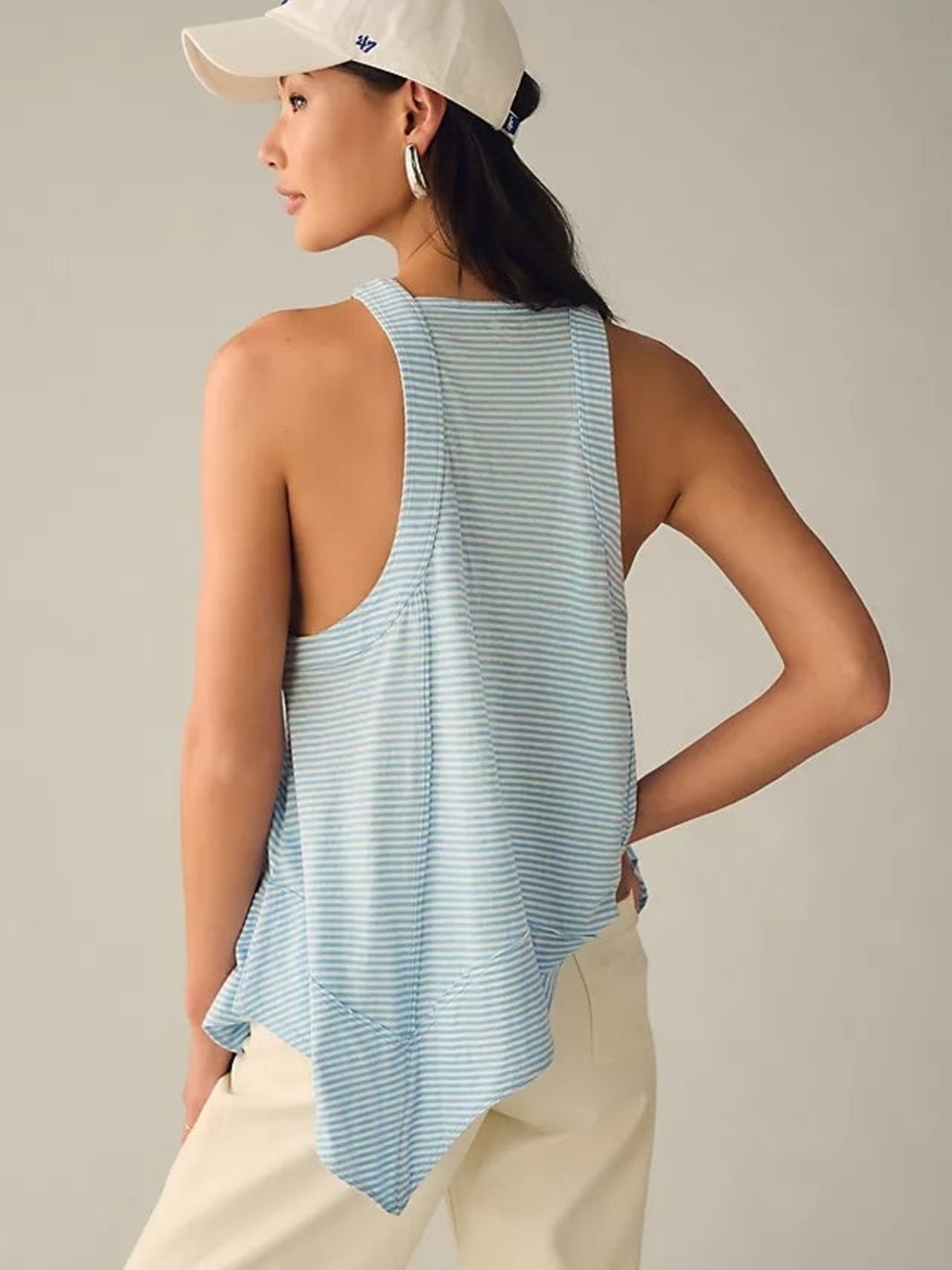 Anthropologie Pilcro Hankey-Hem Swing Tunic Tank - Picture 2 of 6